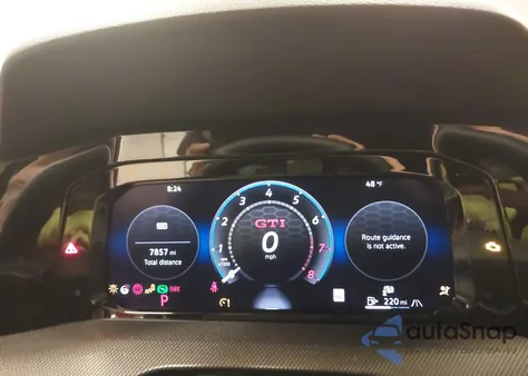 2025 Volkswagen Golf Gti 2.0T Se из США, поврежденный, VIN WVWSA7CD3SW244061